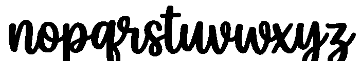 Wishful Women Regular Font LOWERCASE