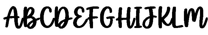 WishfulWomen-Regular Font UPPERCASE