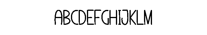 Wishlisht Font UPPERCASE