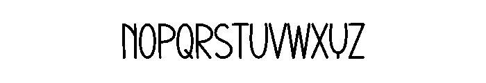 Wishlisht Font UPPERCASE