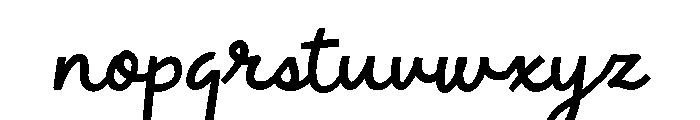 Wishlist Travel Script Font LOWERCASE