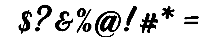 Wishmeluck Regular Font OTHER CHARS