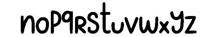 Wishmeluck Font UPPERCASE