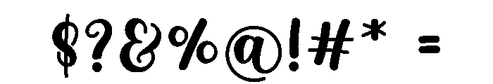Wishtone Font OTHER CHARS