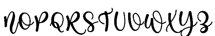 Wishtone Font UPPERCASE