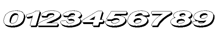 WisnueSansShadowSlant Font OTHER CHARS