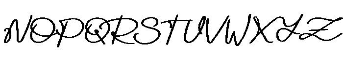 Wispedoodle Italic Bold Font UPPERCASE
