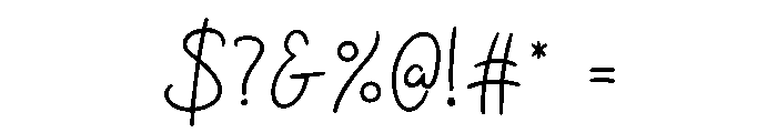 Wispedoodle Regular Font OTHER CHARS