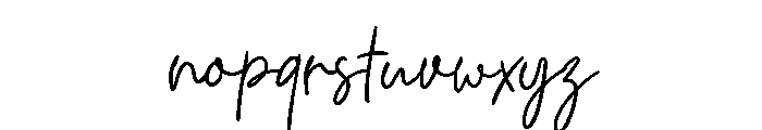 Wispedoodle Regular Font LOWERCASE