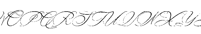 Wistallion Italic Font UPPERCASE