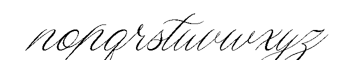 Wistallion Italic Font LOWERCASE
