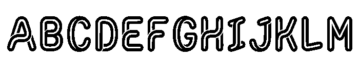 Wisteria Regular Font UPPERCASE