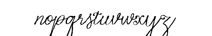 Wisteria Tale Font LOWERCASE