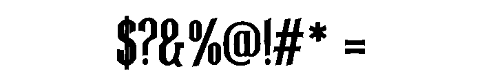Witch Blackletter Font OTHER CHARS