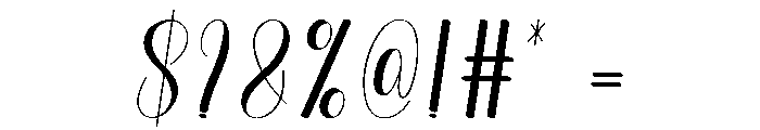 Witch Brooming Font OTHER CHARS
