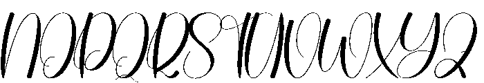 Witch Brooming Font UPPERCASE