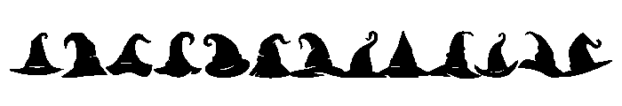 Witch Hat Collection Font UPPERCASE