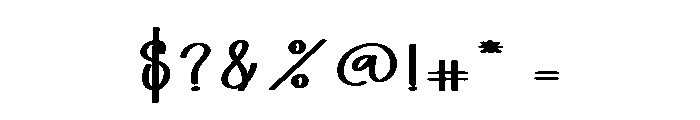 Witch Holiday Font OTHER CHARS