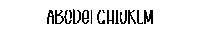 Witch Holiday Font UPPERCASE
