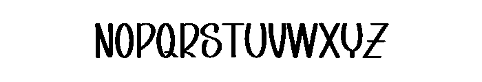 Witch Holiday Font UPPERCASE