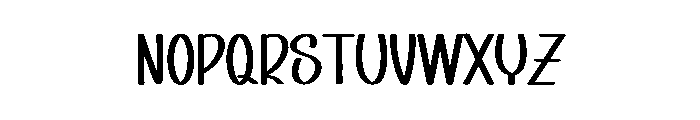 Witch Holiday Font LOWERCASE
