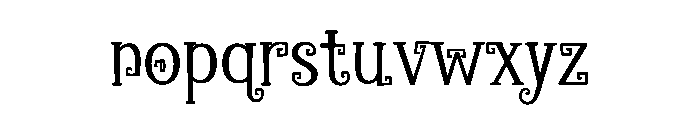 Witch MyStory Font LOWERCASE