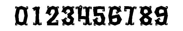 Witch Sister Regular Font OTHER CHARS