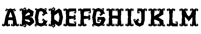 Witch Sister Regular Font UPPERCASE