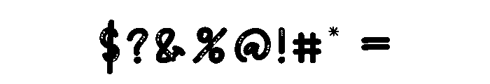 Witch Stars Font OTHER CHARS