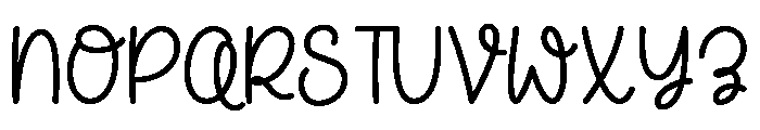 Witchcraft Halloween Script Font UPPERCASE