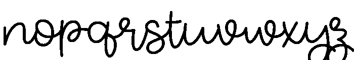 Witchcraft Halloween Script Font LOWERCASE