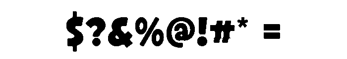 Witchcraft Halloween Font OTHER CHARS