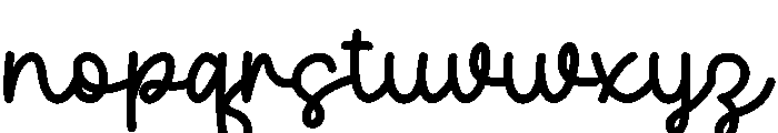 Witchcraft Ladywoman Font LOWERCASE