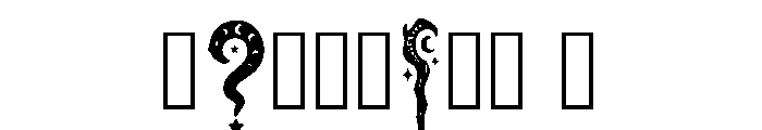 Witchcraft Regular Font OTHER CHARS