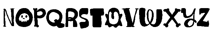 Witches Broomspell Regular Font UPPERCASE