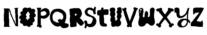 Witches Broomspell Regular Font LOWERCASE