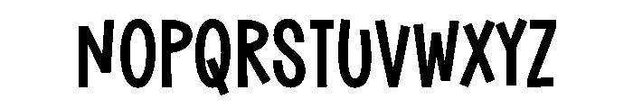 Witches Children Font UPPERCASE