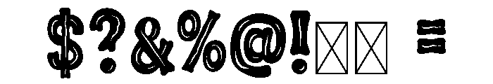 Witchmist Font OTHER CHARS