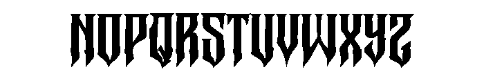 Witchora Font UPPERCASE