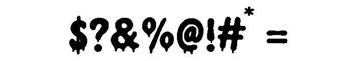 Witchs Brew Font OTHER CHARS
