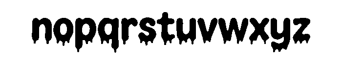 Witchs Brew Font LOWERCASE