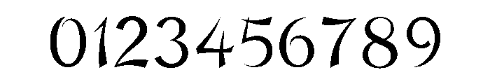 Witchy Shadow Font OTHER CHARS