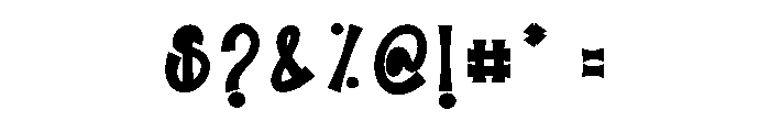 Witchy Sprinkle Font OTHER CHARS