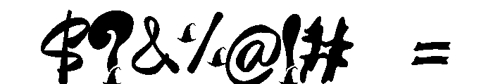 Witchy Whispers Font OTHER CHARS