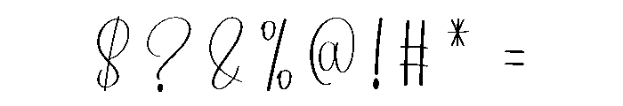 With Christmas Font OTHER CHARS