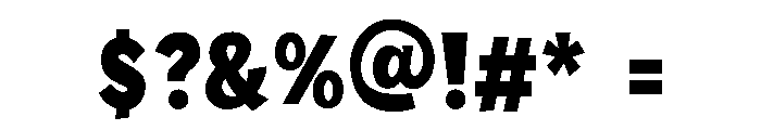 With Htiw Font OTHER CHARS
