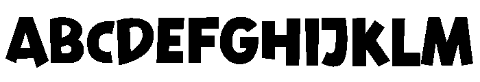With Htiw Font UPPERCASE