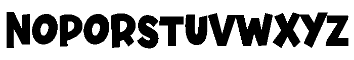 With Htiw Font UPPERCASE