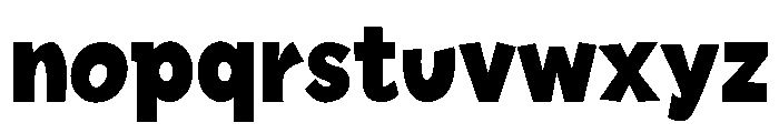 With Htiw Font LOWERCASE