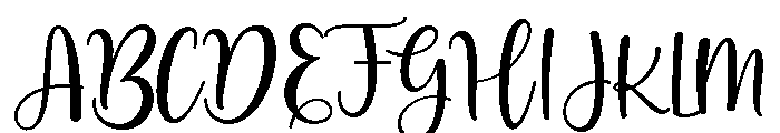 With Love Valentine Regular Font UPPERCASE